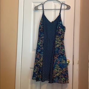 Blue summer dress